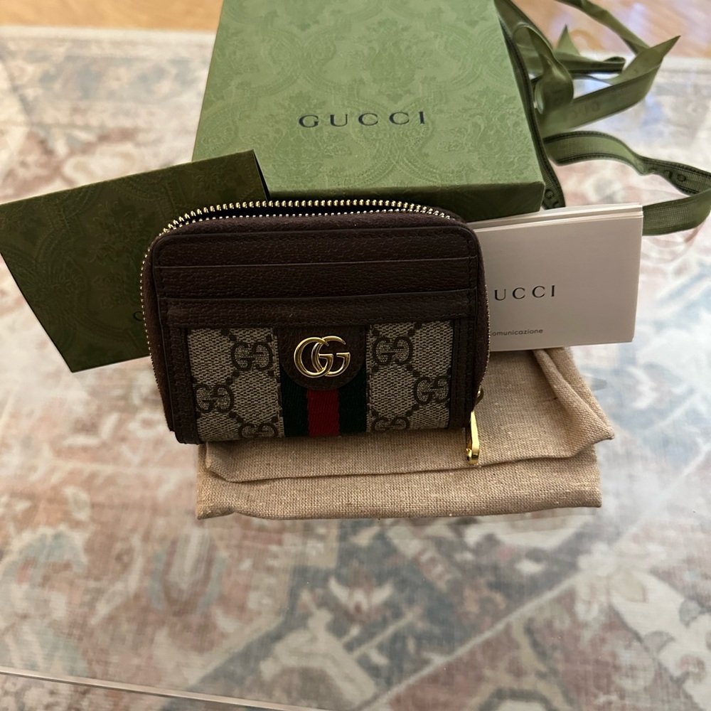 Gucci Ophidia card case wallet